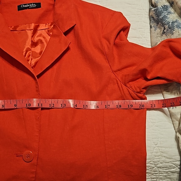 Chadwick of Boston Linen Blazer size Large - Picture 7 of 7